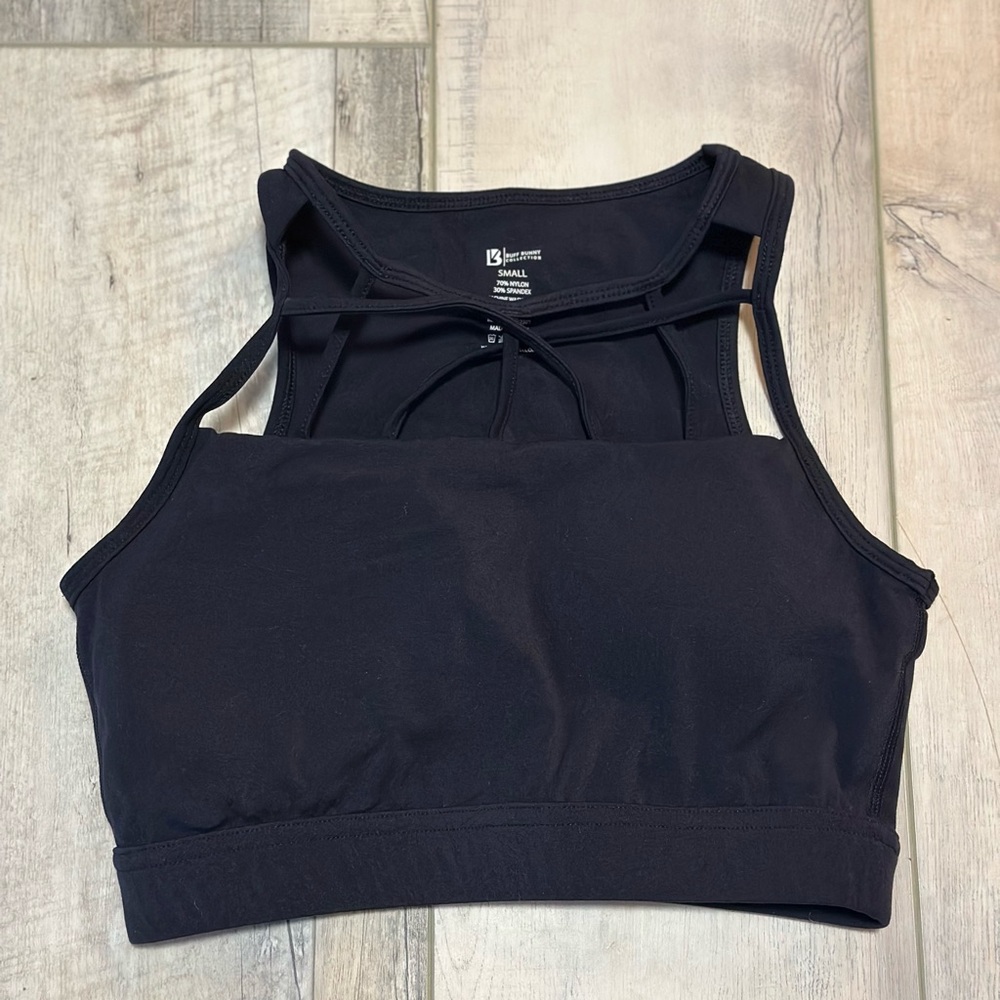 BuffBunny Black Sports Bra